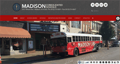 Desktop Screenshot of madison.k12.in.us