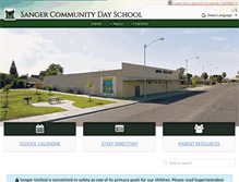 Tablet Screenshot of communityday.sanger.k12.ca.us