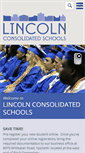 Mobile Screenshot of lincoln.k12.mi.us