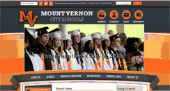 Desktop Screenshot of mt-vernon.k12.oh.us