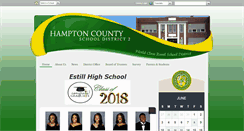 Desktop Screenshot of hampton2.k12.sc.us