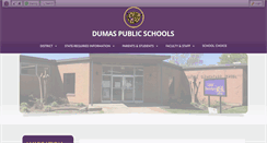 Desktop Screenshot of dpsd.k12.ar.us