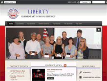 Tablet Screenshot of liberty.k12.az.us