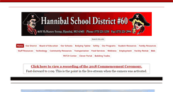 Desktop Screenshot of hannibal.k12.mo.us