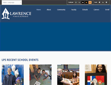 Tablet Screenshot of lawrence.k12.ma.us
