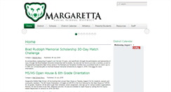 Desktop Screenshot of margaretta.k12.oh.us