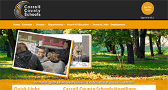 Desktop Screenshot of carroll.k12.ky.us
