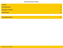 Tablet Screenshot of bonduel.k12.wi.us