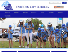 Tablet Screenshot of fairborn.k12.oh.us