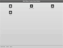Tablet Screenshot of nwasco.k12.or.us
