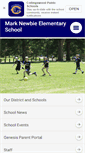 Mobile Screenshot of newbie.collingswood.k12.nj.us