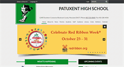 Desktop Screenshot of phsweb.calvertnet.k12.md.us