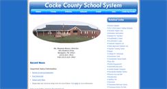 Desktop Screenshot of cocke.k12.tn.us