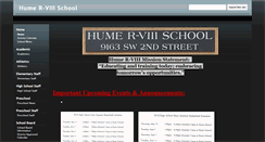 Desktop Screenshot of humer8.k12.mo.us