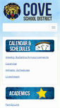 Mobile Screenshot of cove.k12.or.us