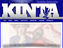Tablet Screenshot of kinta.k12.ok.us
