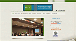 Desktop Screenshot of crowleys.crsc.k12.ar.us