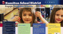 Desktop Screenshot of hamilton.k12.wi.us