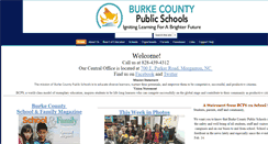 Desktop Screenshot of burke.k12.nc.us