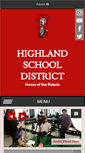 Mobile Screenshot of highlandrebels.k12.ar.us