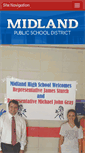 Mobile Screenshot of midland.k12.ar.us