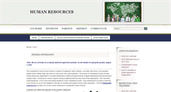 Desktop Screenshot of hr.ccs.k12.nc.us