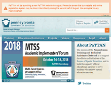 Tablet Screenshot of pattan.k12.pa.us