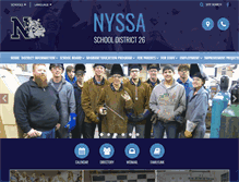 Tablet Screenshot of nyssa.k12.or.us
