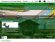 Tablet Screenshot of new-miami.k12.oh.us