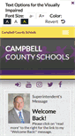 Mobile Screenshot of campbell.k12.ky.us