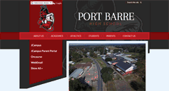 Desktop Screenshot of portbarrehigh.slp.k12.la.us