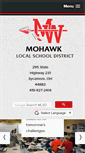 Mobile Screenshot of mohawk.k12.oh.us