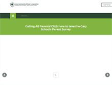 Tablet Screenshot of garycsc.k12.in.us