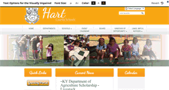 Desktop Screenshot of hart.k12.ky.us