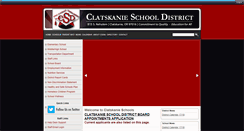 Desktop Screenshot of csd.k12.or.us